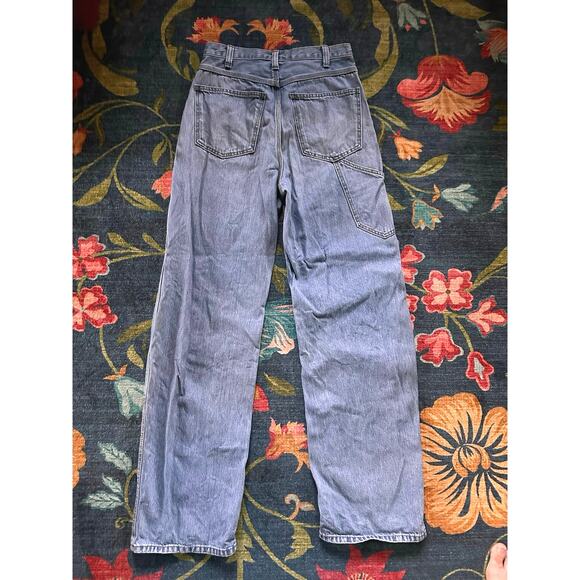 Re/Done Superhigh Workwear Jeans Size 27 - Picture 9 of 12